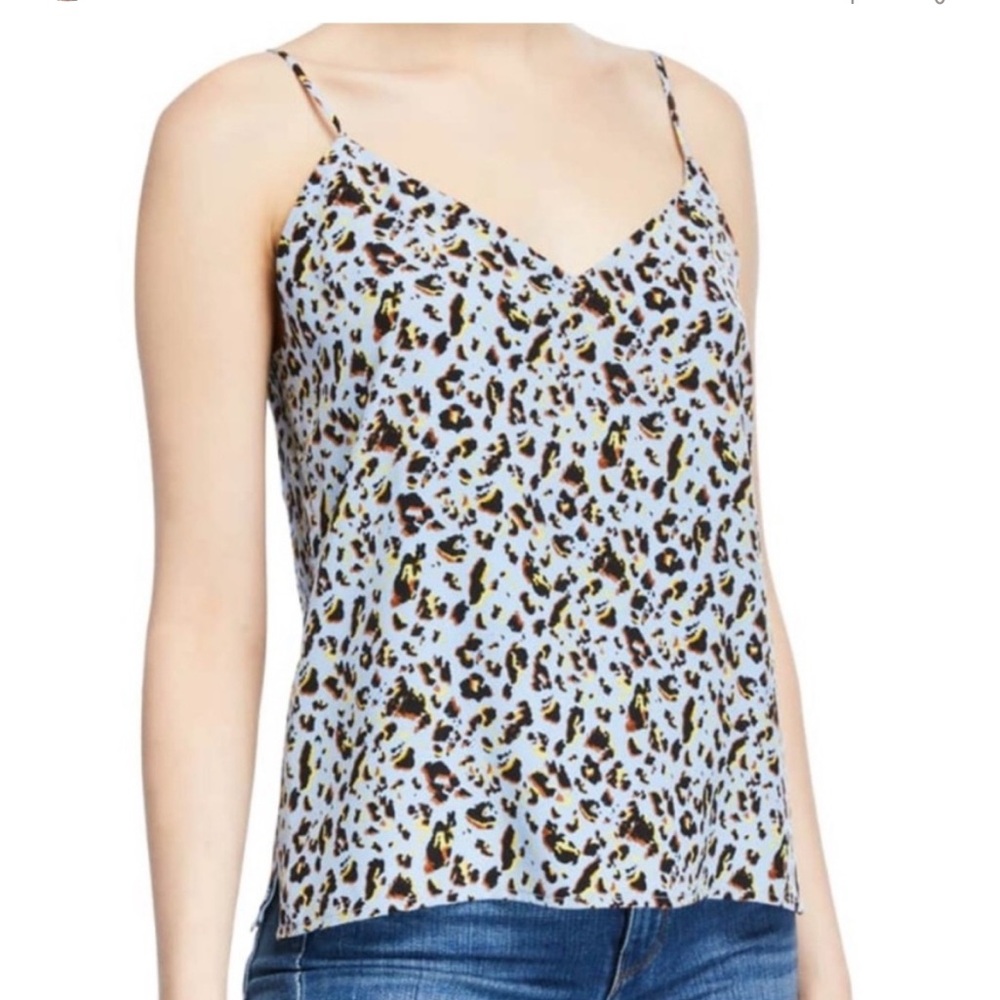 L’AGENCE Cheetah Tank Top